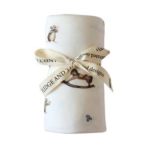 New Baby: Fledge & Thread Swaddle Mouse & Rockinghorse