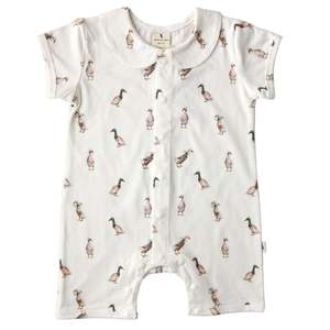 Fledge & Thread Romper - Duck