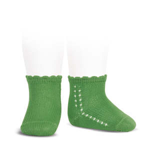 Condor Short Lace Socks Andalucian Green