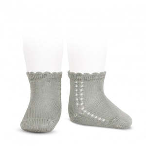 Condor Short Lace Socks Aluminium