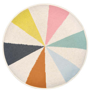 Bedding: Castle Beach Ball Knit Round Cushion