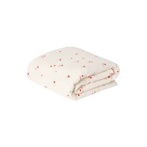 Garbo&Friends Seersucker Filled Blanket Poppy