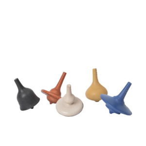 ferm LIVING Spin Tops Set of 5 - Multi