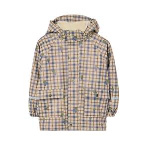 Garbo&Friends Mulberry Check Lined Rain Jacket