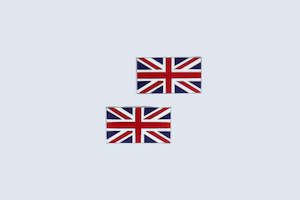 Classic Car Accessories: Union Jack badges