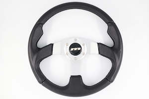 Mountney: 340mm Moulded Steering Wheel - Silver Centre - M Range
