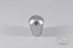 Mountney: Pear Shaped Plain Aluminium Gear Knob