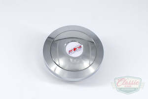 Mountney: Polished chrome horn push