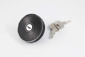 Fuel Caps: Tex Locking Fuel Cap - Black