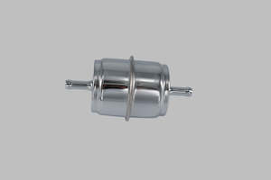 Fuel Filters: Chrome fuel filter