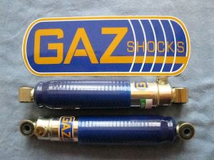 Gaz adjustable front shocks Classic Mini - lowered ride