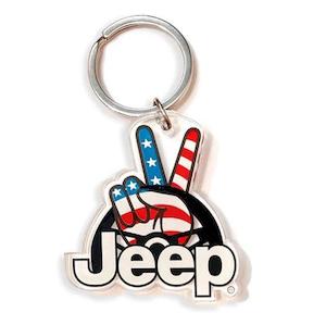Jeep Wave USA Key Ring