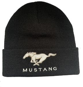 Branded Accessories: Genuine Ford Mustange Black Beanie