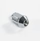 Dome Wheel Nut 3/8" UNF 60 Degree Taper, Chrome Plated