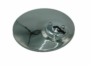 Lucas Style Chrome Mirror Head – Convex Glass