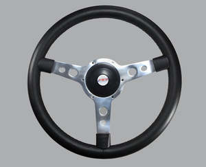 Classic Mountney 15" Leather Steering Wheel - seconds