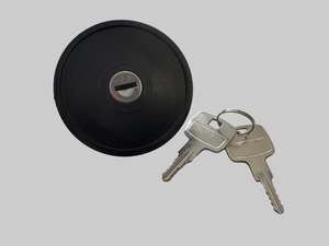 Tex Locking Fuel Cap - Black Vented