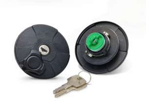 Tex Locking Fuel Cap - Black Vented