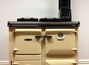 Products: Gloss Black Vitreous Flue 1200mm x 150 mm diameter