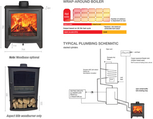 Products: Hunter Aspect 80B - Classic Heating Cooking Living