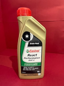 CASTROL CLASSIC Brake Fluid REACT PERFORMANCE DOT 4 - 1L Castrol-15A1EC