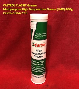 Products: CASTROL CLASSIC Grease - Multipurpose High Temperature Grease (LMX) 400g Castrol-1604/7318