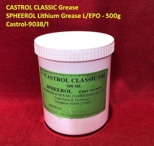 CASTROL CLASSIC Grease - SPHEEROL Lithium Grease L/EPO - 500g Castrol-9038/1
