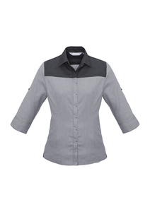 Products: Ladies Havana 3/4 Sleeve Shirt – CUS Classic Uniforms & Sportswear