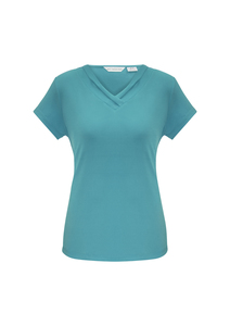 Products: Ladies Lana Short Sleeve Top – CUS Classic Uniforms & Sportswear