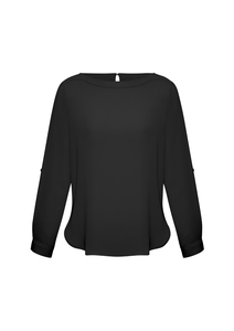 Ladies Madison Boatneck Blouse – CUS Classic Uniforms & Sportswear