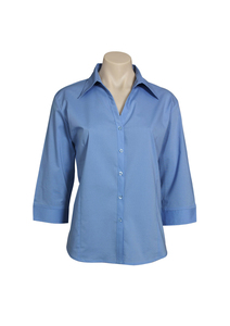 Ladies Metro 3/4 Sleeve Shirt – CUS Classic Uniforms & Sportswear