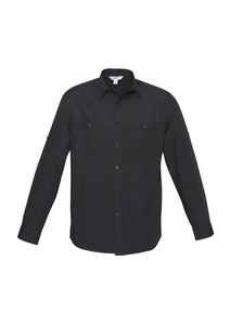 Mens Bondi Long Sleeve Shirt – CUS Classic Uniforms & Sportswear