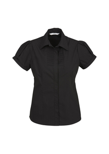 Products: Ladies Berlin Short Sleeve Shirt – CUS Classic Uniforms & Sportswear