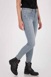 Monari- Appliqué Jeans with Rhinestone in waterfall - Classique Boutique