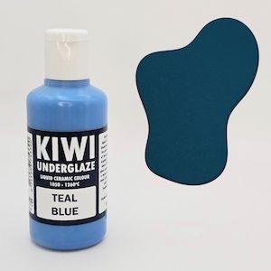 Kiwi Underglaze: Teal Blue Underglaze