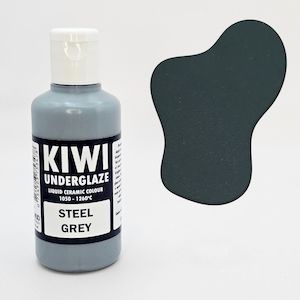 Kiwi Underglaze: Steel Grey Underglaze