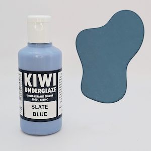 Kiwi Underglaze: Slate Blue Underglaze