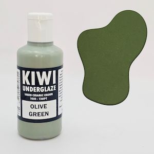 Kiwi Underglaze: Olive Green Underglaze
