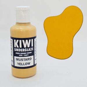 Kiwi Underglaze: Mustard Yellow Underglaze