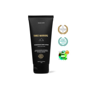 Products: Three Warriors Exfoliating Tasmanian Sand Scrub
