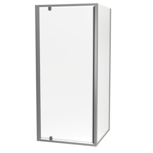 Fully Tiled Showers: Sierra Square Pivot Shower Door Set