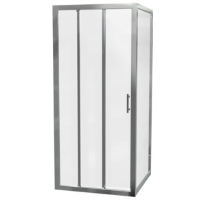 Cezanne Square Sliding Shower Door Set