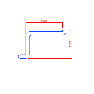Shower Spare Parts: Cover Trim Bright for Cezanne Showers