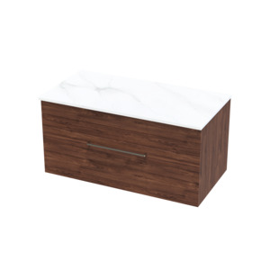 Cashmere Pro Arctic 900 Single Drawer Wall Vanity