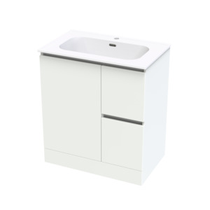 Floorstanding Vanities: Pinnacle Aura 750 Classic Floor Vanity