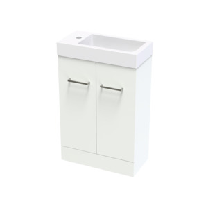 Hand Basins: Mimas 500 Hand Basin Floor Vanity