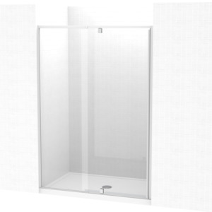 Showers For Tiled Walls: Sierra 1400x900 3 Sided Pivot Door Shower for Tiled Walls