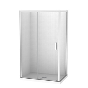 Cezanne 1200x800 2 Sided Sliding Door Shower for Tiled Walls