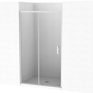 Showers For Tiled Walls: Cezanne 1200x1000 3 Sided Sliding Door Shower for Tiled Walls