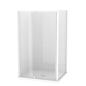 Sierra 1200x1000 2 Sided Pivot Door Shower for Tiled Walls